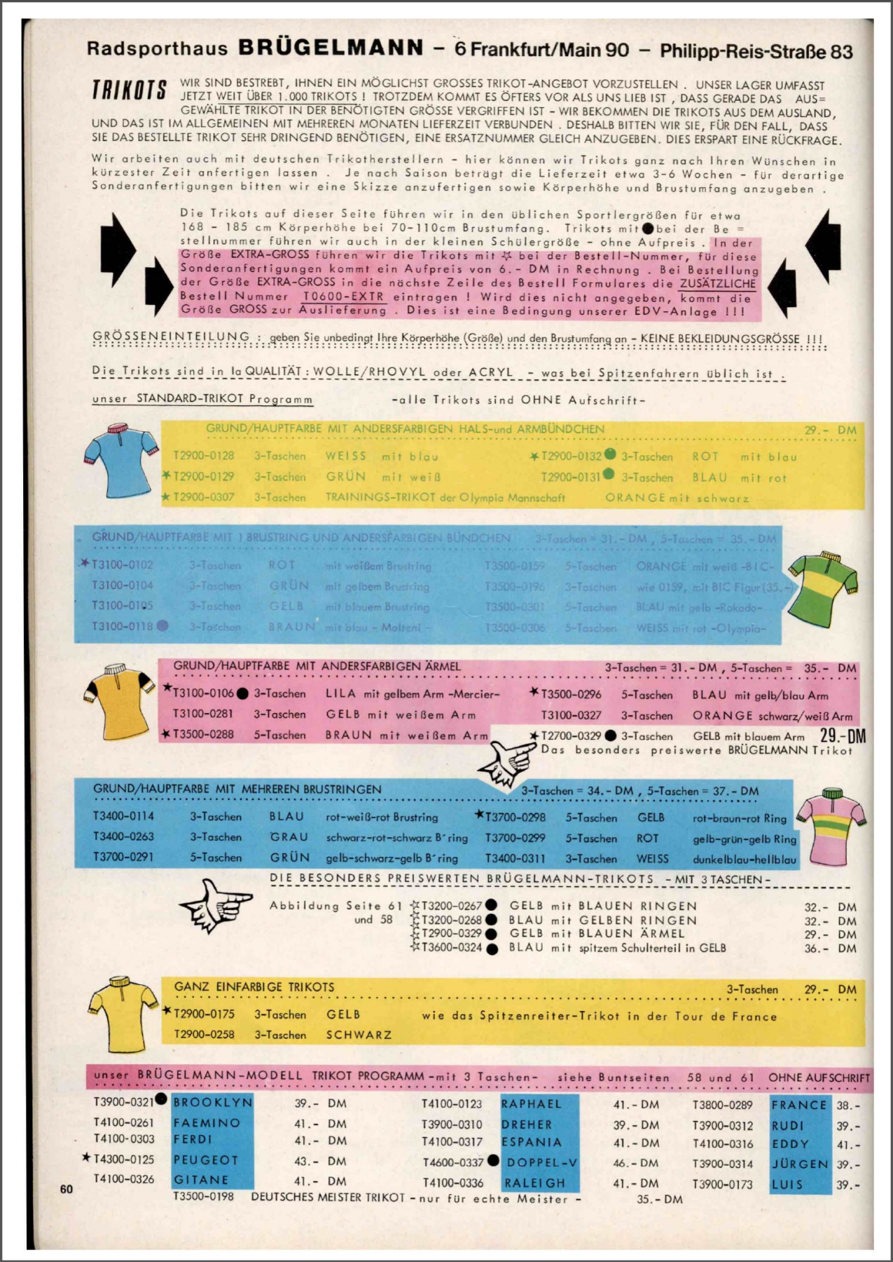 Brügelmann catalog (1976)