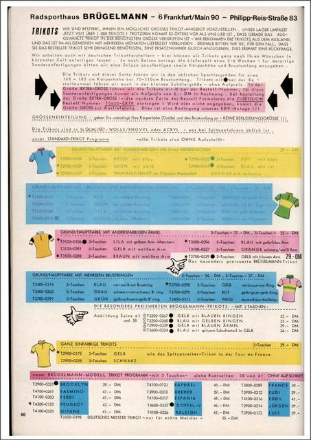Brügelmann catalog (1976)