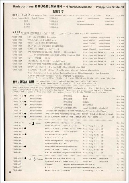 Brügelmann catalog (1976)