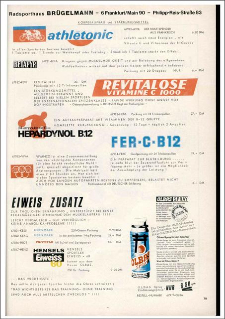 Brügelmann catalog (1976)