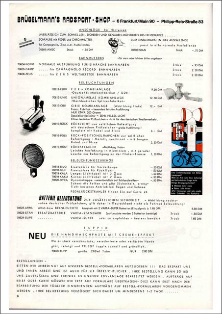 Brügelmann catalog (1977)