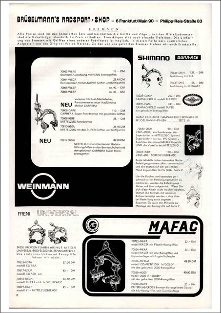 Brügelmann catalog (1977)
