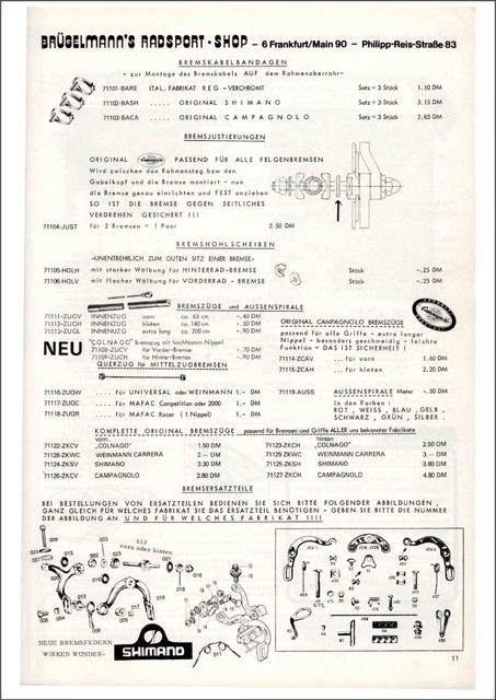 Brügelmann catalog (1977)