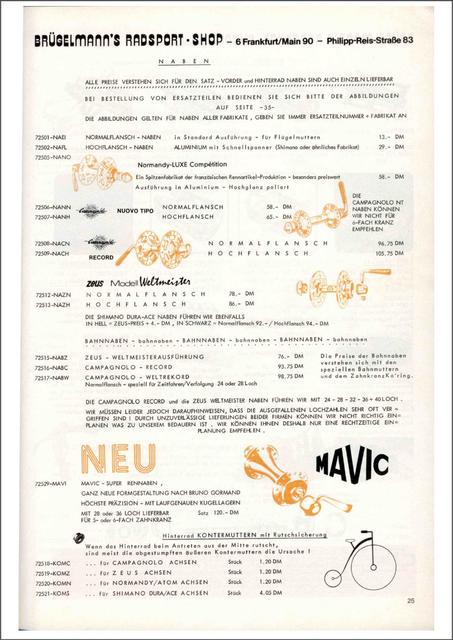 Brügelmann catalog (1977)