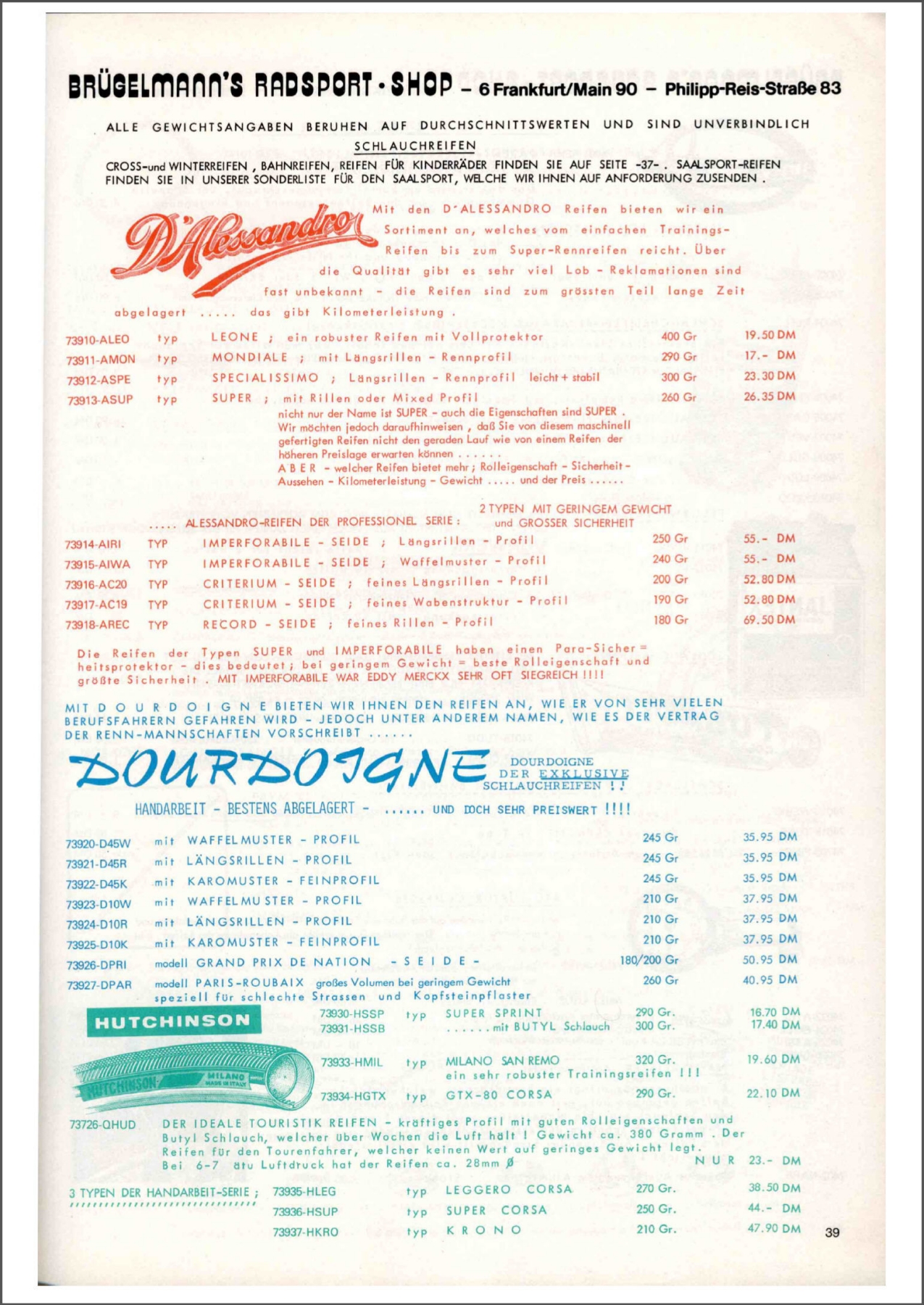 Brügelmann catalog (1977)
