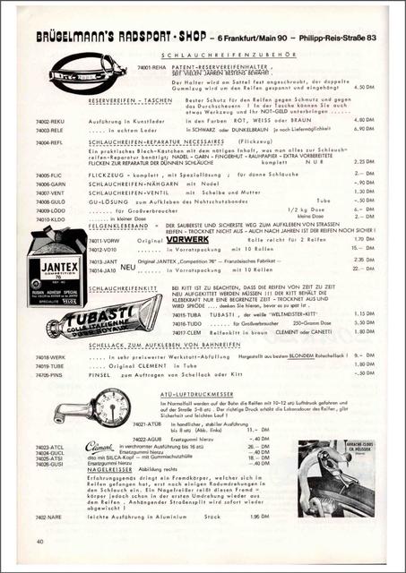 Brügelmann catalog (1977)