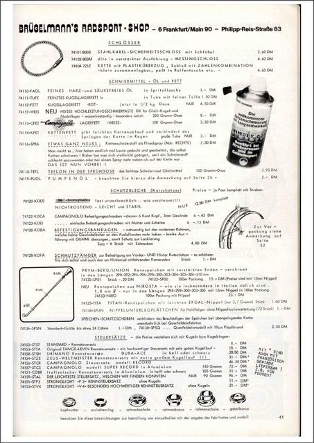 Brügelmann catalog (1977)