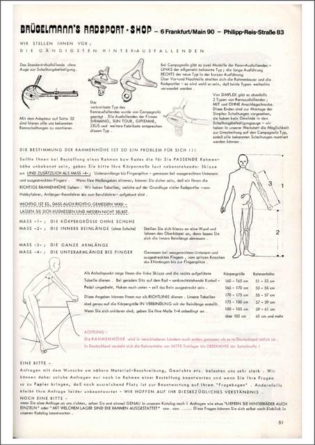 Brügelmann catalog (1977)