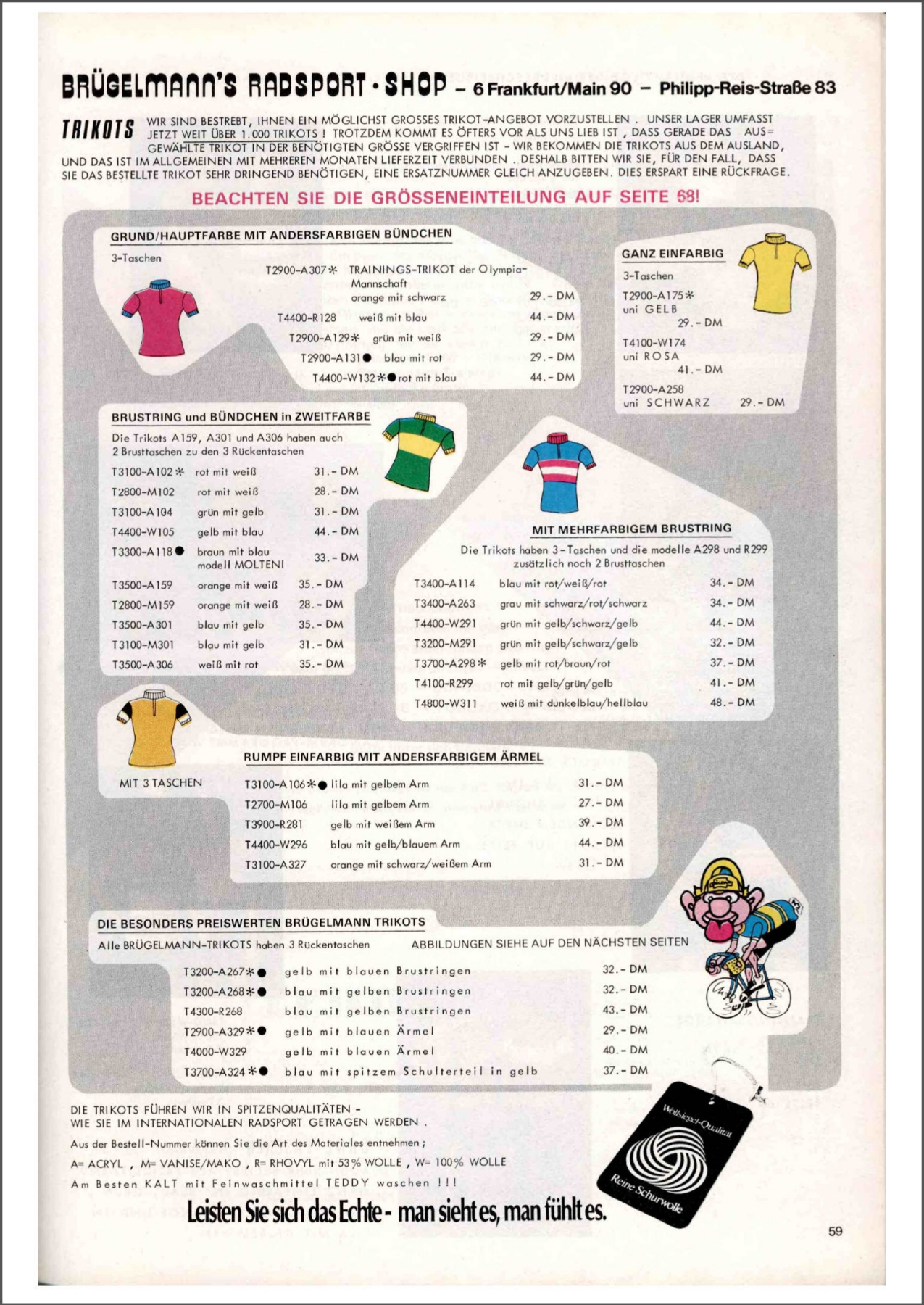 Brügelmann catalog (1977)