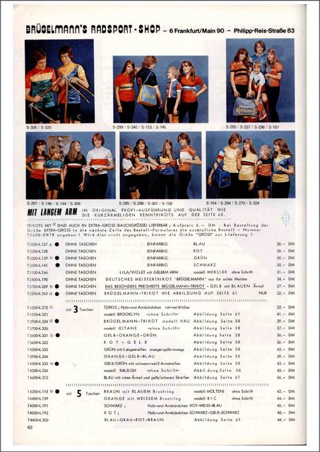 Brügelmann catalog (1977)
