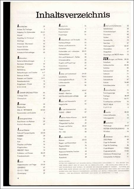 Brügelmann catalog (1978)