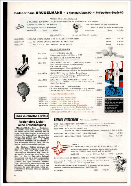 Brügelmann catalog (1978)