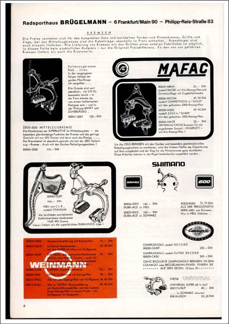 Brügelmann catalog (1978)