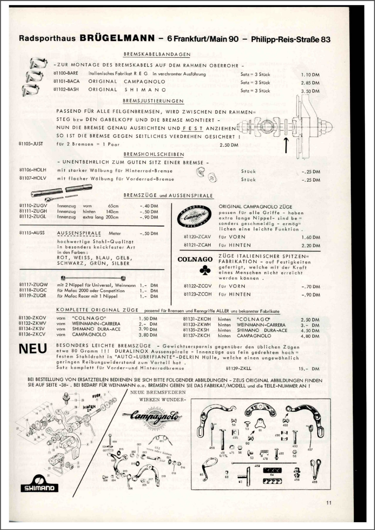 Brügelmann catalog (1978)