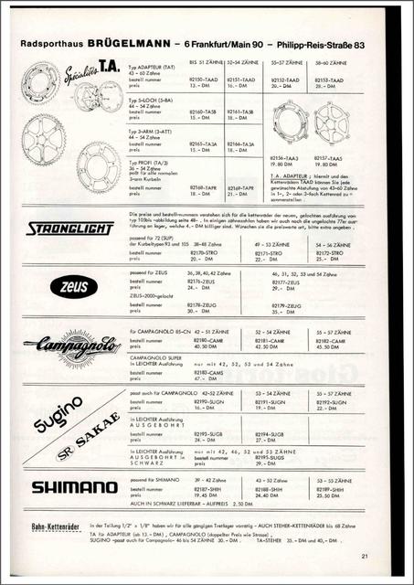 Brügelmann catalog (1978)