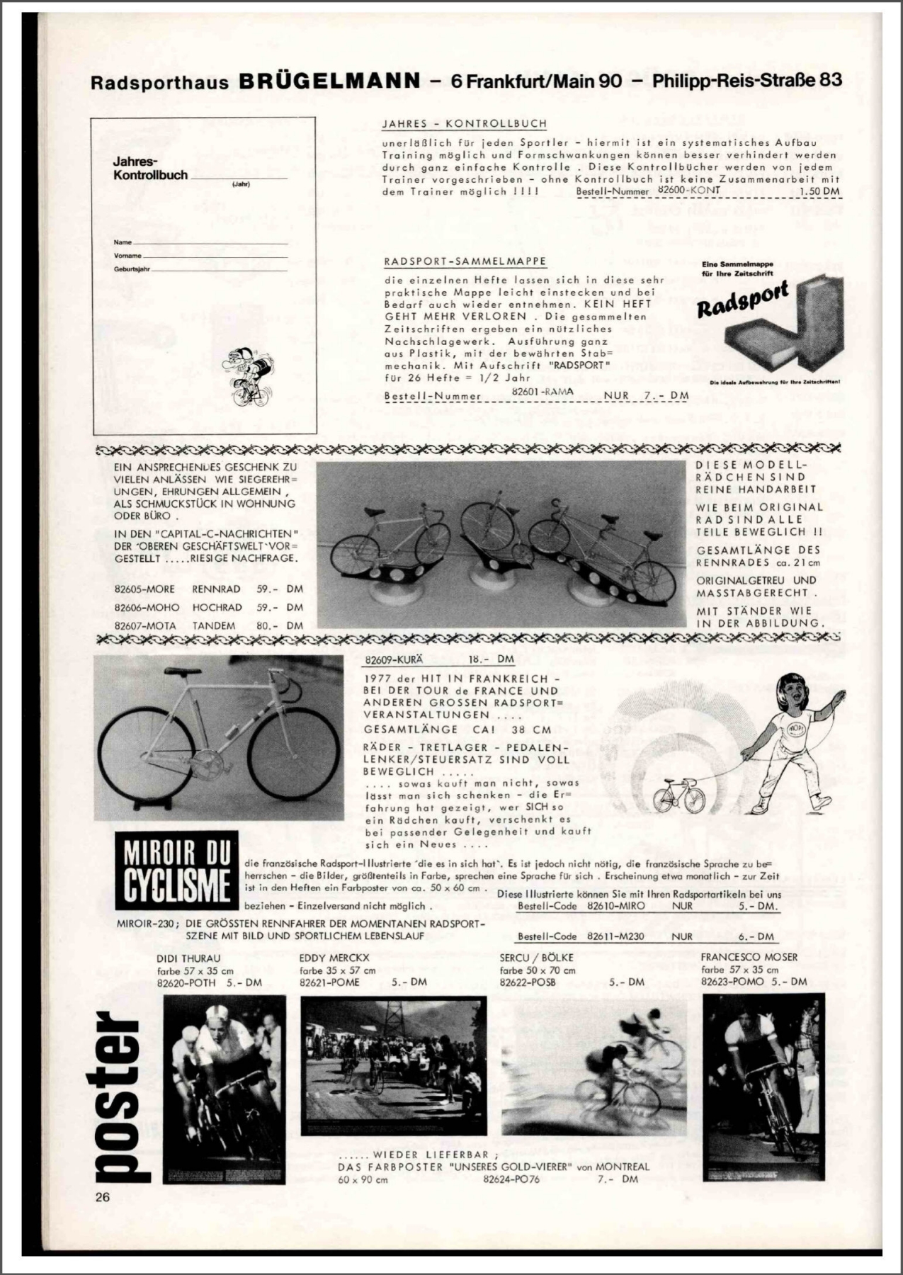 Brügelmann catalog (1978)