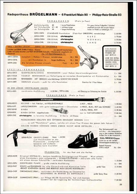Brügelmann catalog (1978)