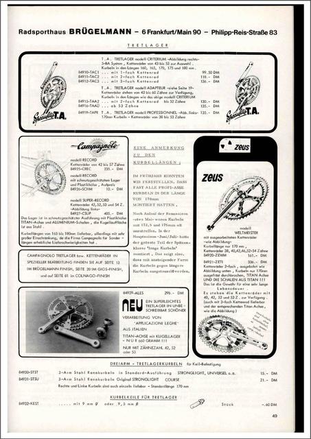 Brügelmann catalog (1978)
