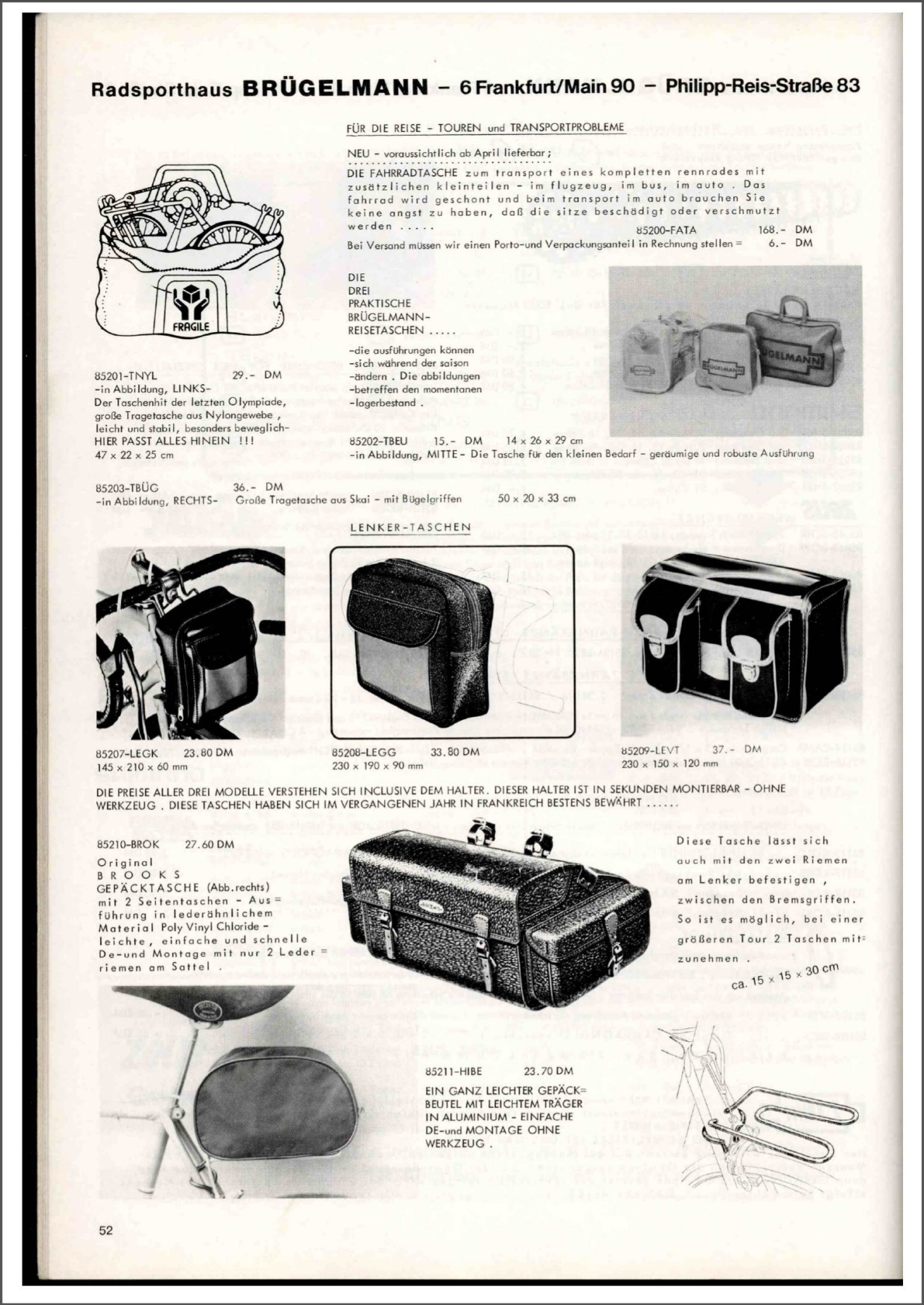 Brügelmann catalog (1978)