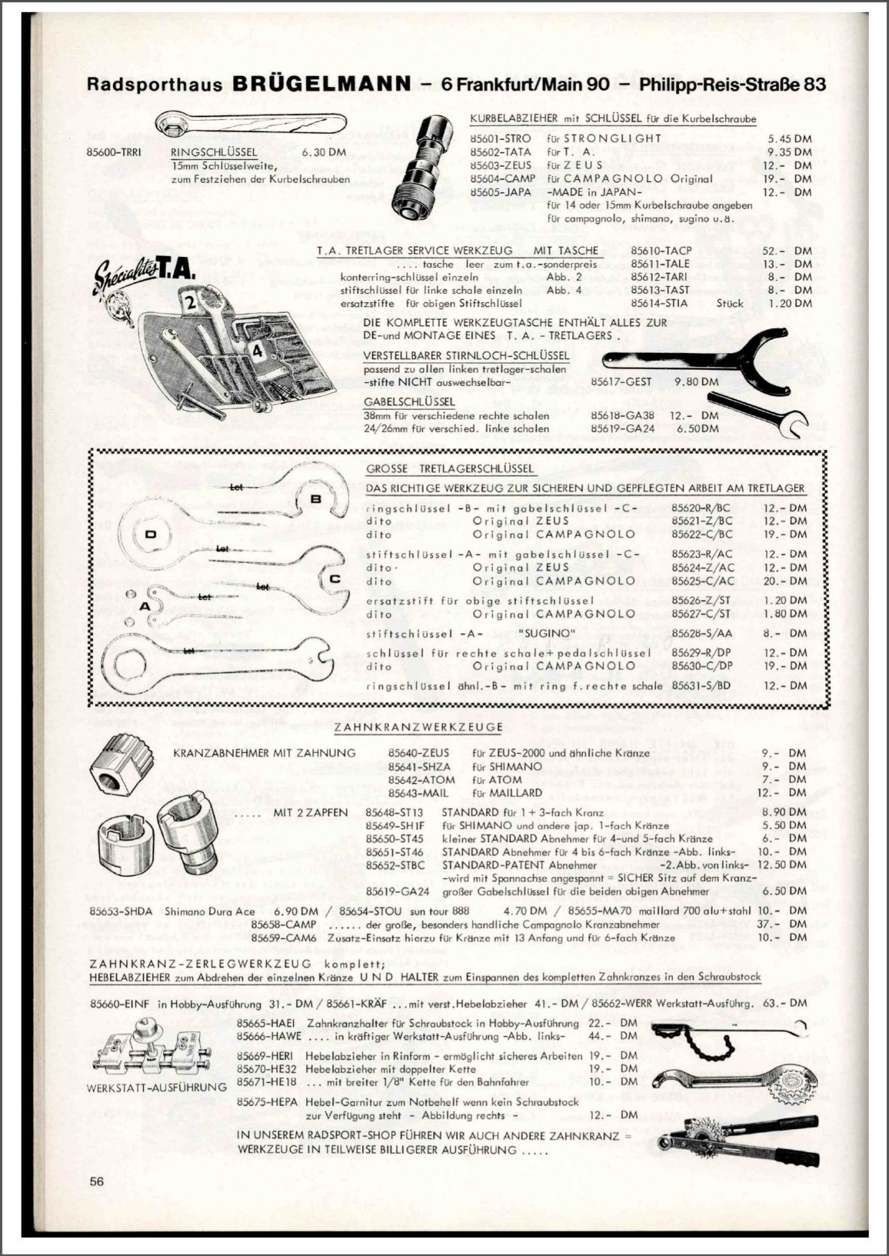 Brügelmann catalog (1978)