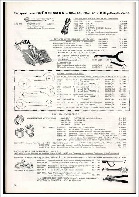 Brügelmann catalog (1978)
