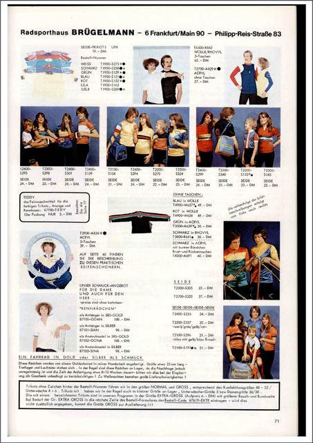Brügelmann catalog (1978)