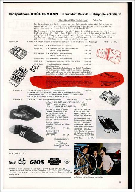 Brügelmann catalog (1978)