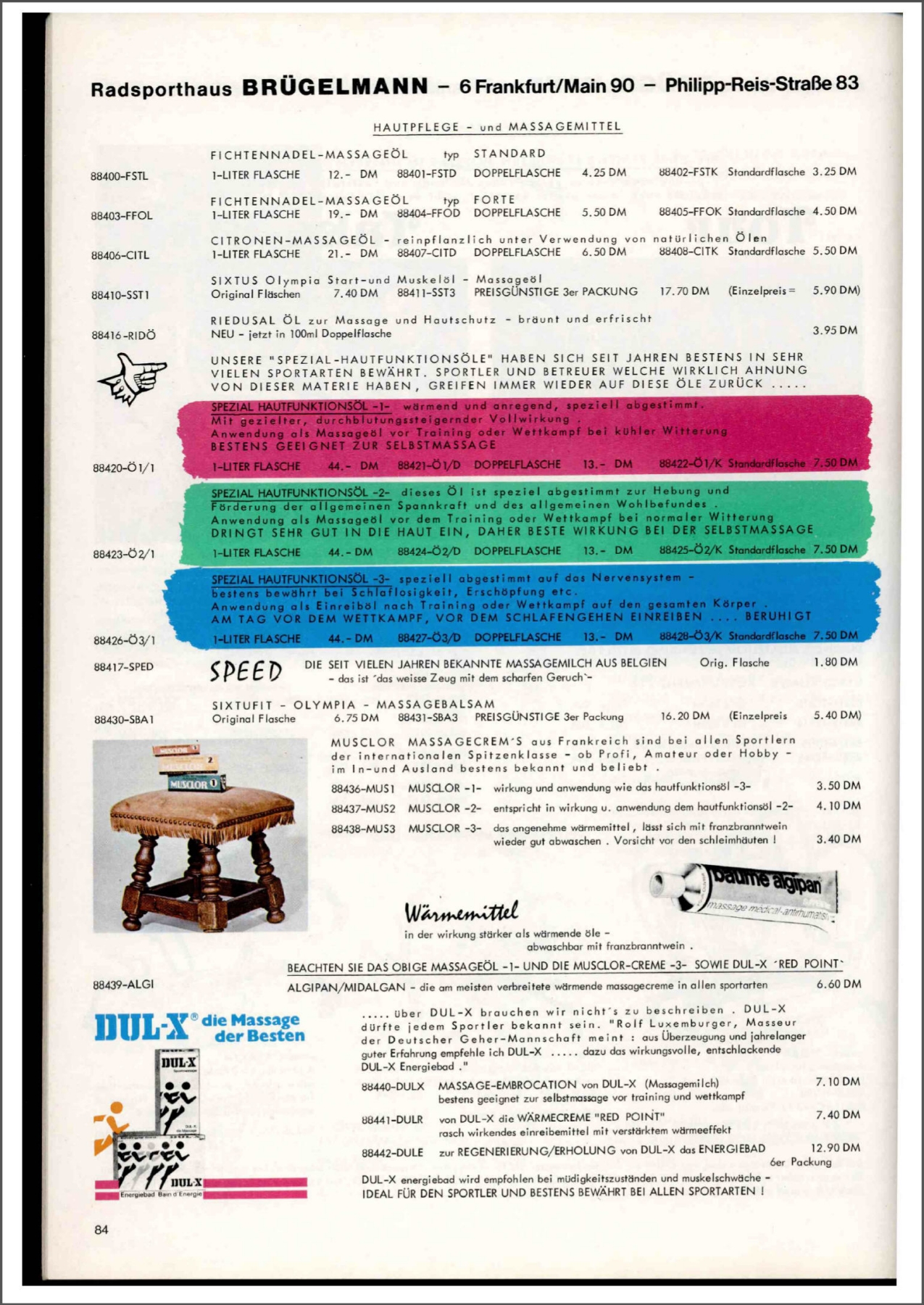 Brügelmann catalog (1978)