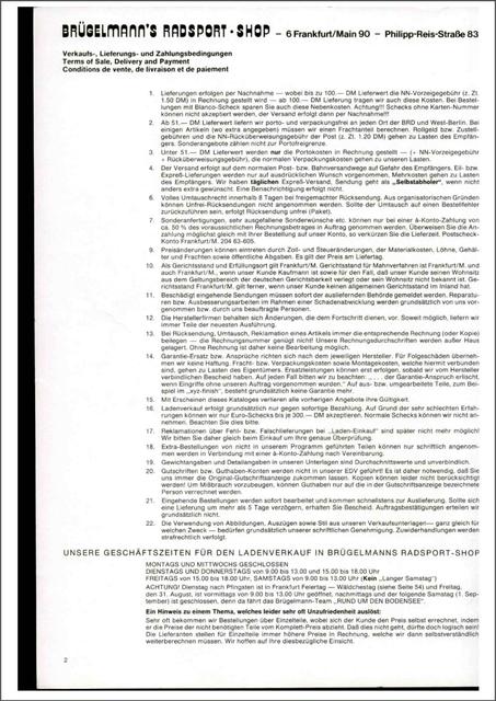 Brügelmann catalog (1979)