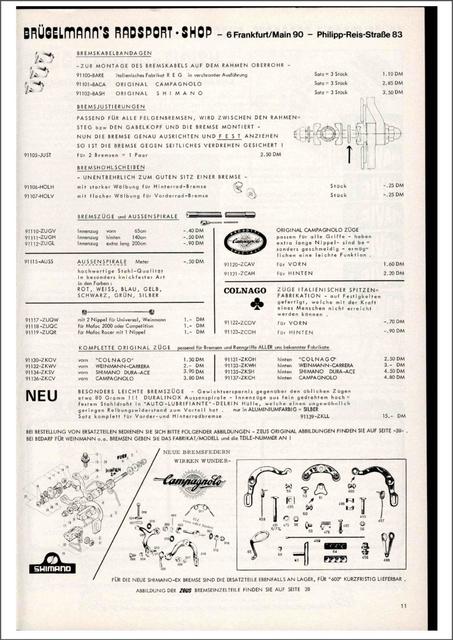 Brügelmann catalog (1979)