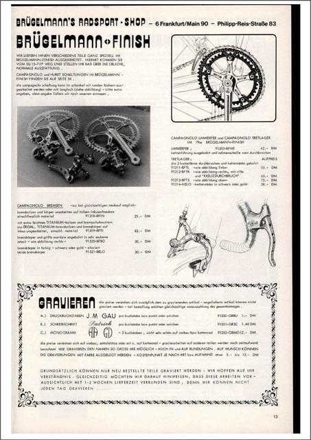 Brügelmann catalog (1979)