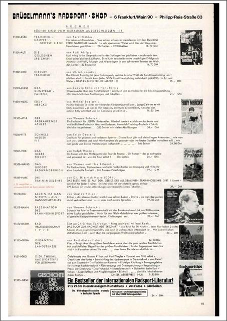 Brügelmann catalog (1979)