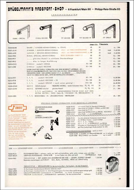 Brügelmann catalog (1979)