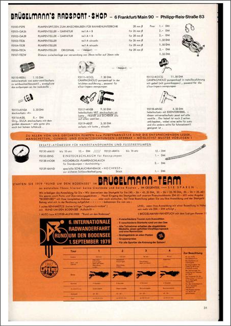 Brügelmann catalog (1979)