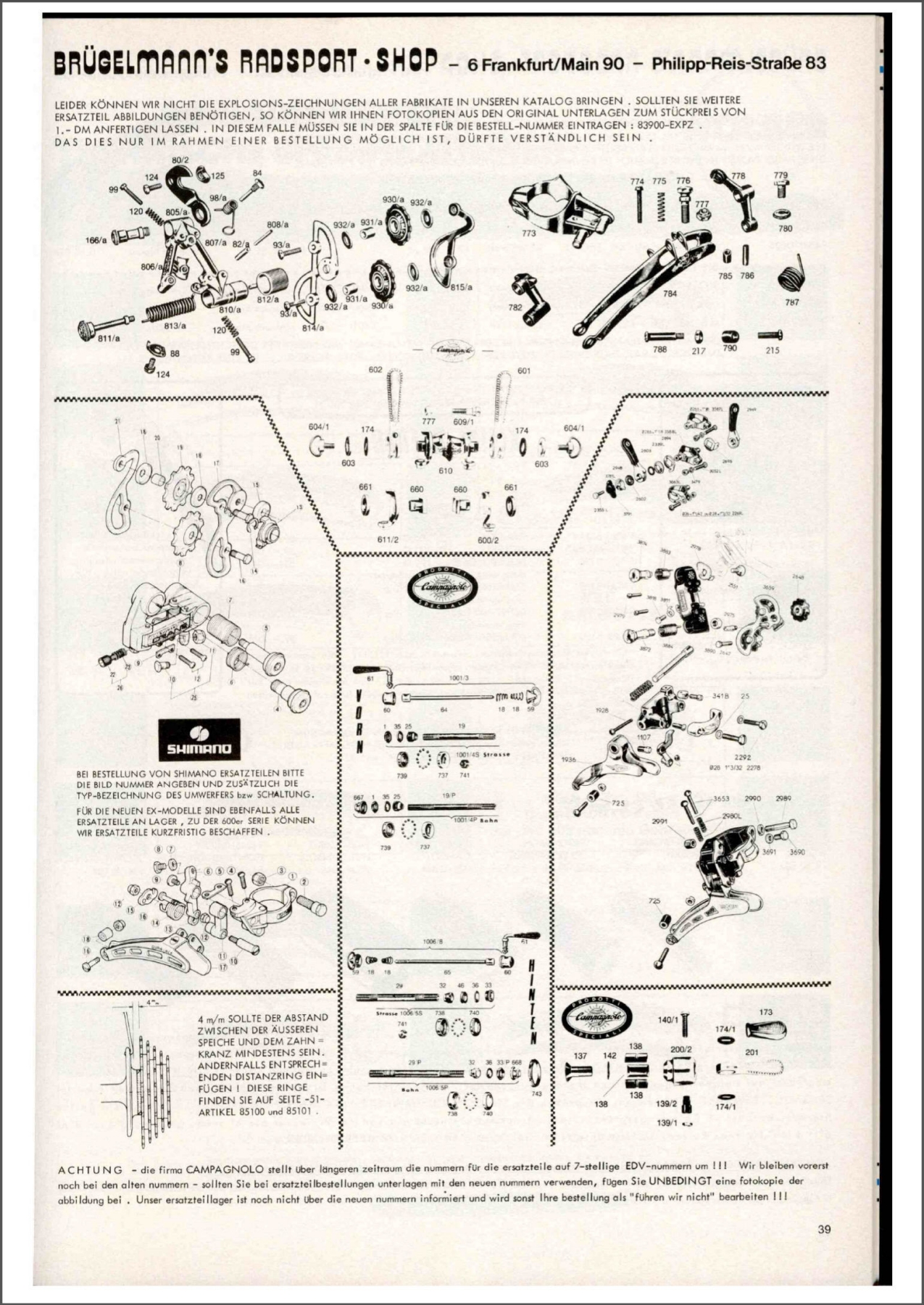 Brügelmann catalog (1979)
