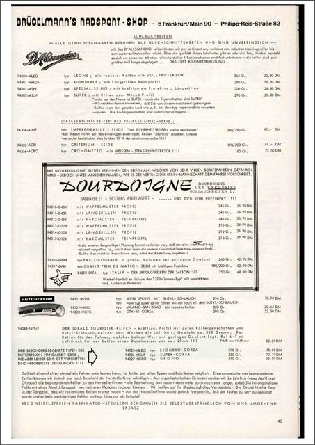 Brügelmann catalog (1979)