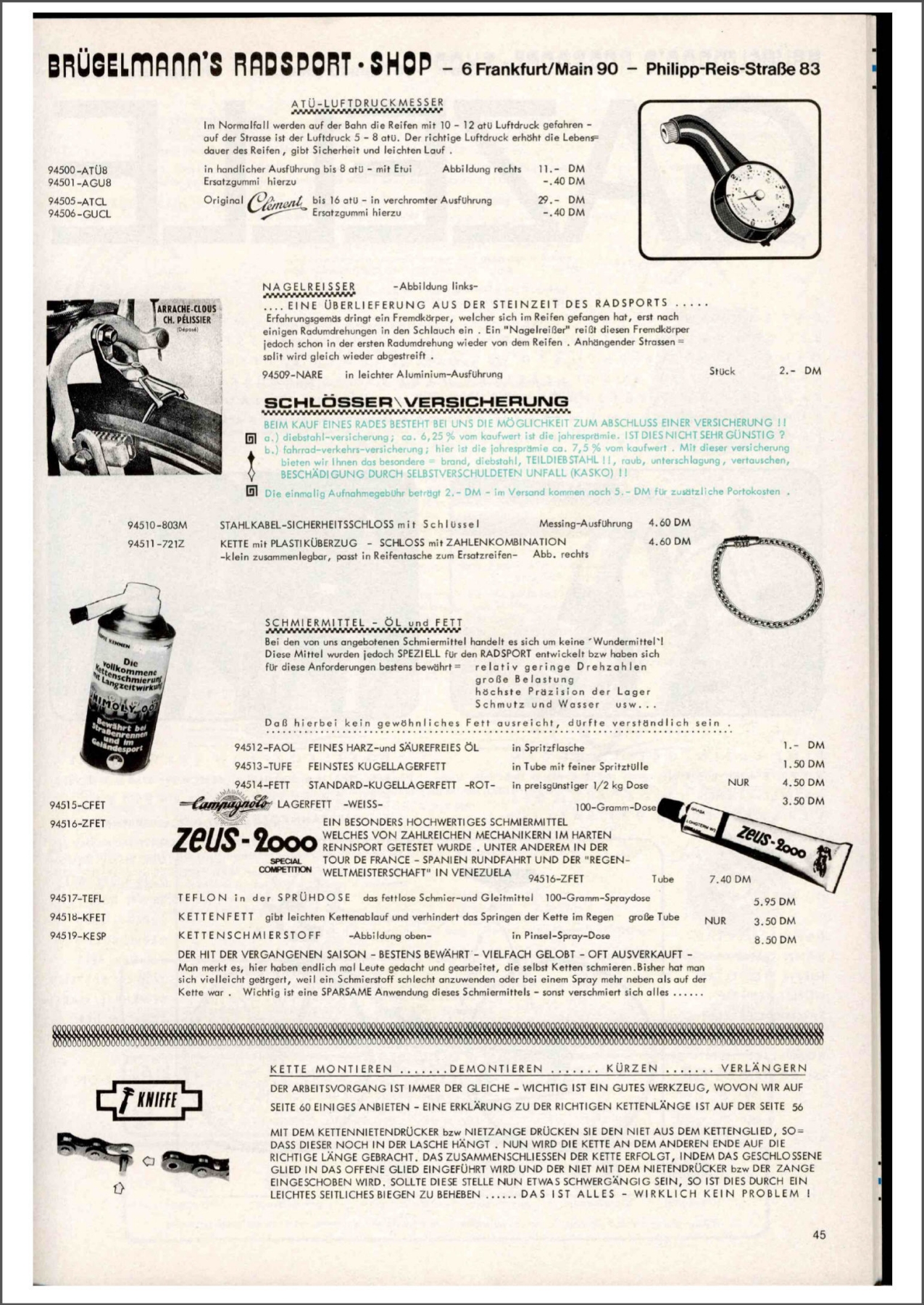 Brügelmann catalog (1979)
