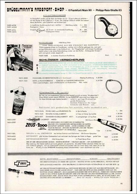 Brügelmann catalog (1979)