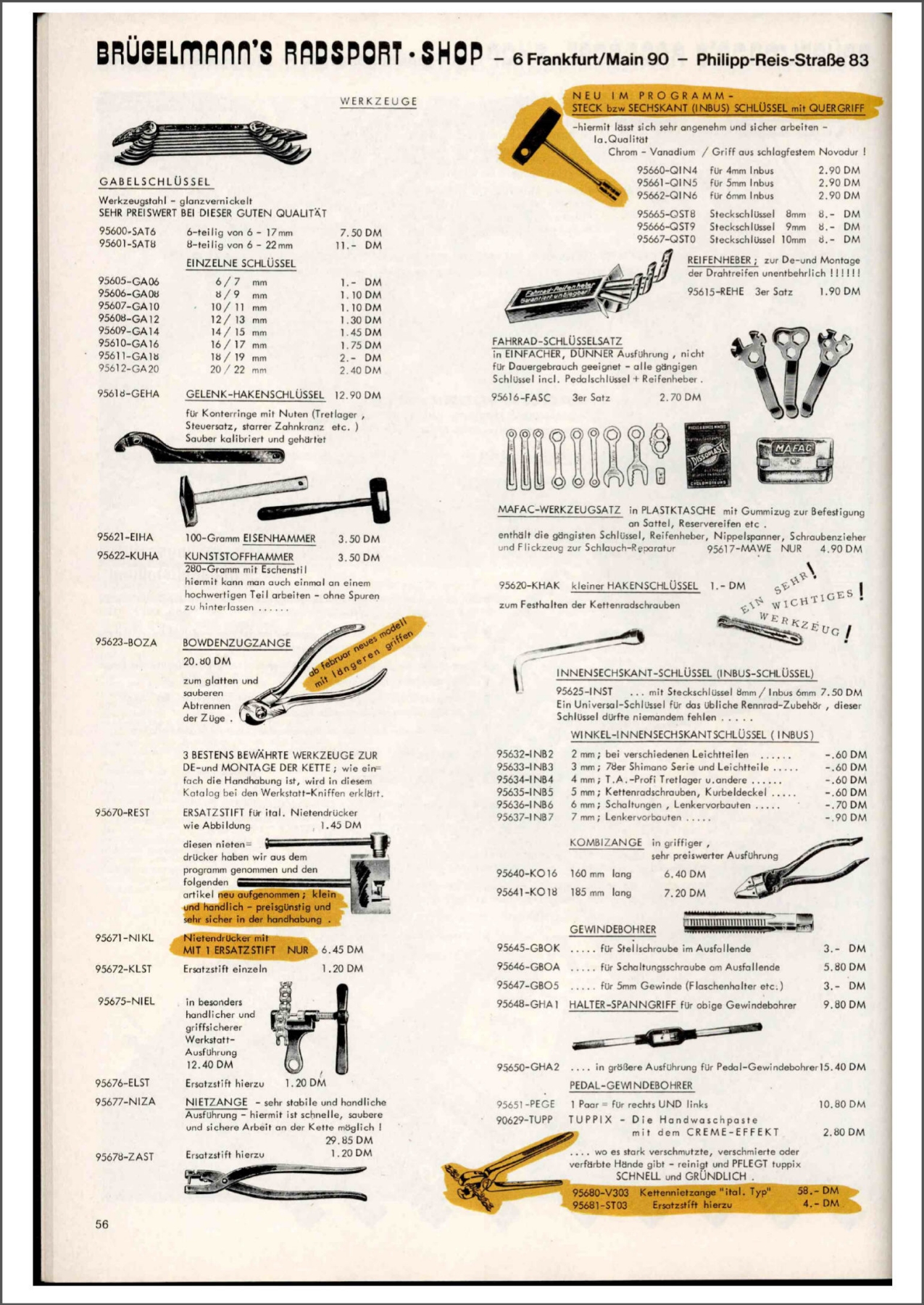Brügelmann catalog (1979)