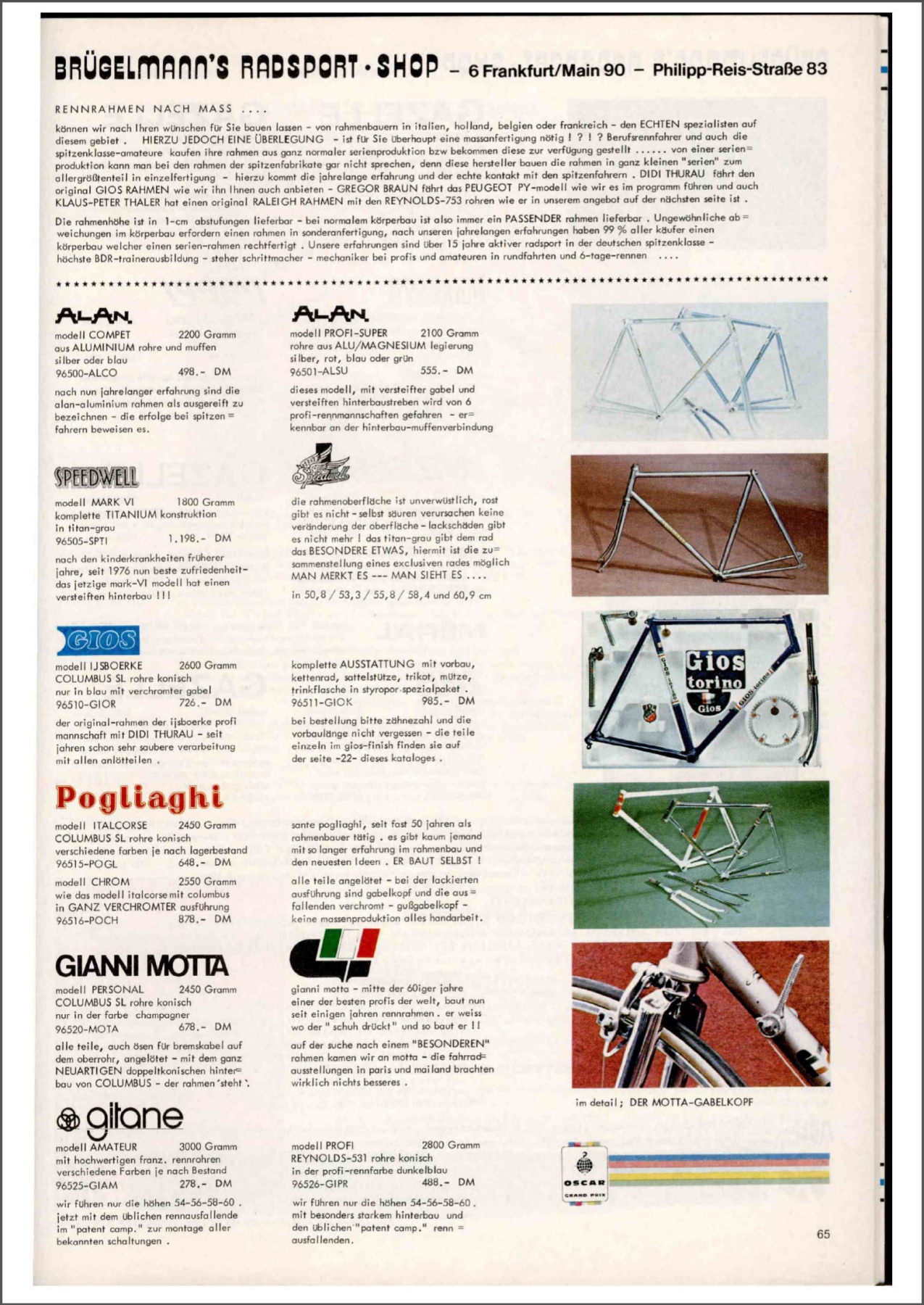Brügelmann catalog (1979)