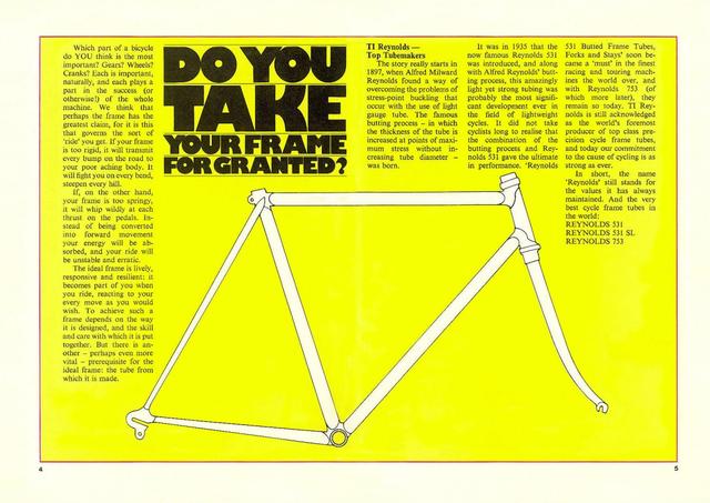 Reynolds "Top Tubes" booklet (10-1977)