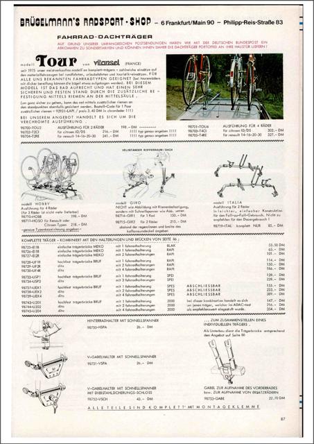 Brügelmann catalog (1979)