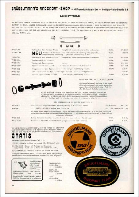 Brügelmann catalog (1979)