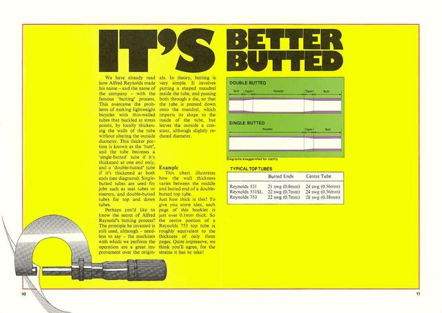 Reynolds "Top Tubes" booklet (10-1977)