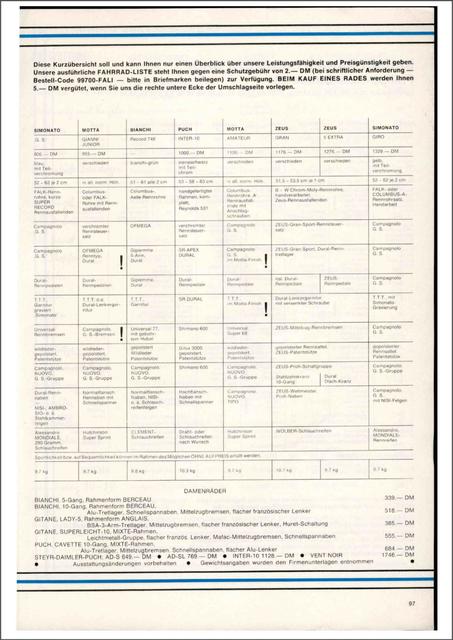 Brügelmann catalog (1979)