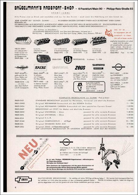 Brügelmann catalog (1980)