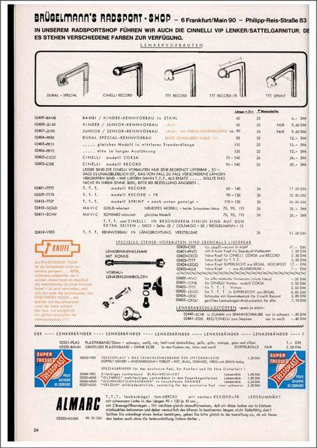 Brügelmann catalog (1980)