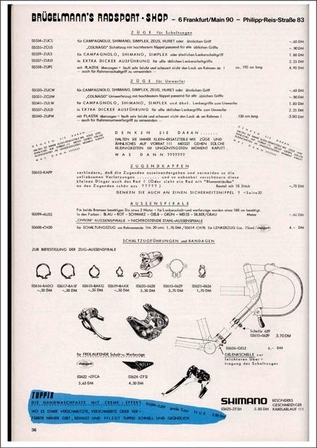 Brügelmann catalog (1980)