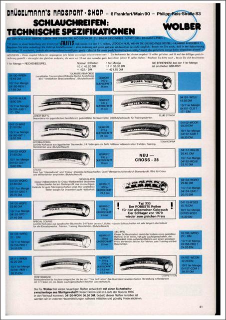 Brügelmann catalog (1980)