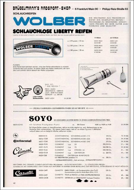 Brügelmann catalog (1980)